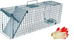 Żywołapka pułapka na kuny, szczury, łaski - 50x17x20 jednowejściowa 
