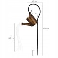 Lampa Solarna 3 sztuki Ogrodowa LED Konewka Efekt Lejącej Wody Czujnik Zmierzchu 82 cm 