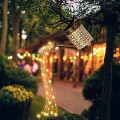 Lampa Solarna 3 sztuki Ogrodowa LED Konewka Efekt Lejącej Wody Czujnik Zmierzchu 82 cm 
