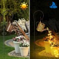Lampa Solarna 3 sztuki Ogrodowa LED Konewka Efekt Lejącej Wody Czujnik Zmierzchu 82 cm 