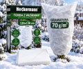 Kaptur ochronny zimowy na rośliny 120 × 130 cm 70gm2  – agrowłóknina, osłona przed mrozem i wiatrem 